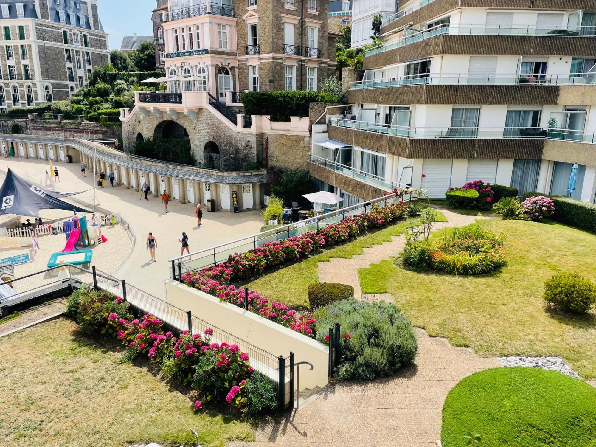 Residence Le Crystal Dinard Plage Eksteriør bilde